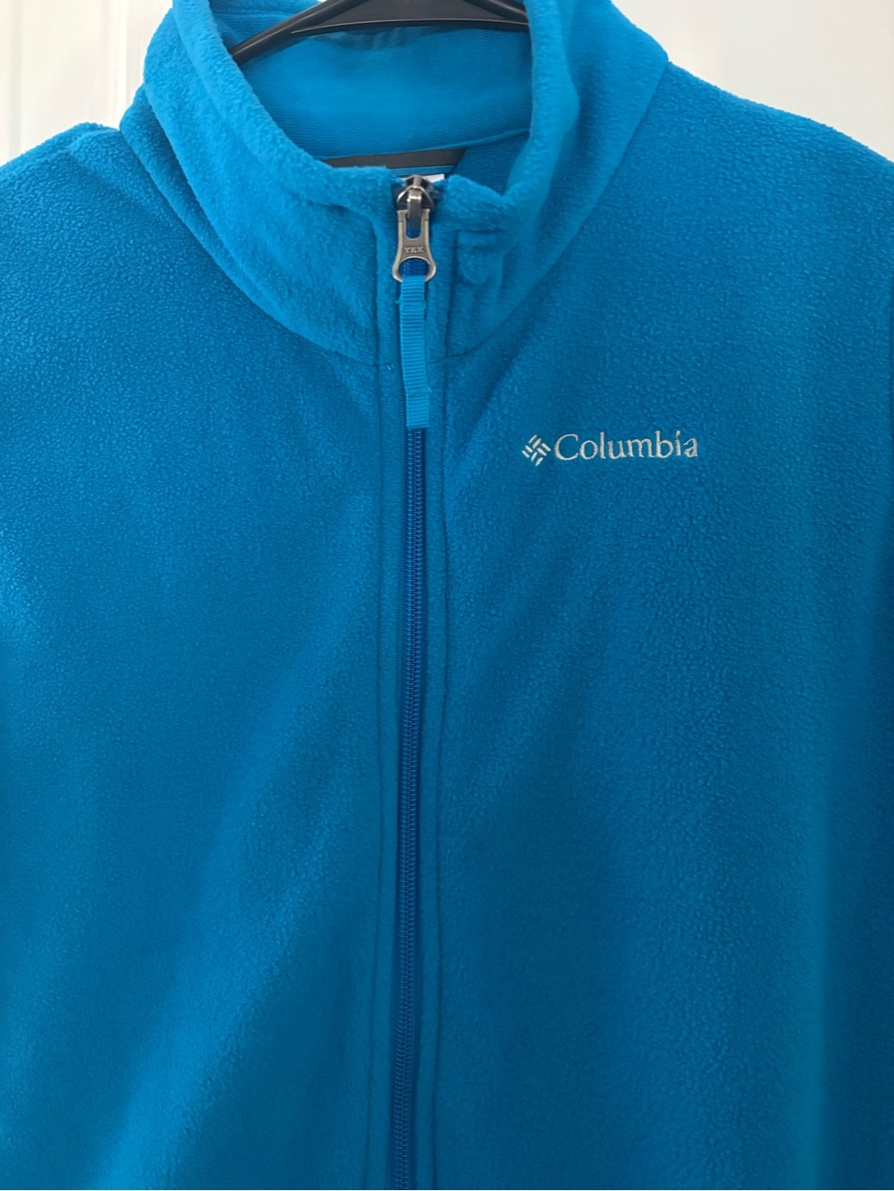 Columbia Sportswear Company Size XL (18/20) Blue Zip Up Fleece Vest - Picture 3 of 3